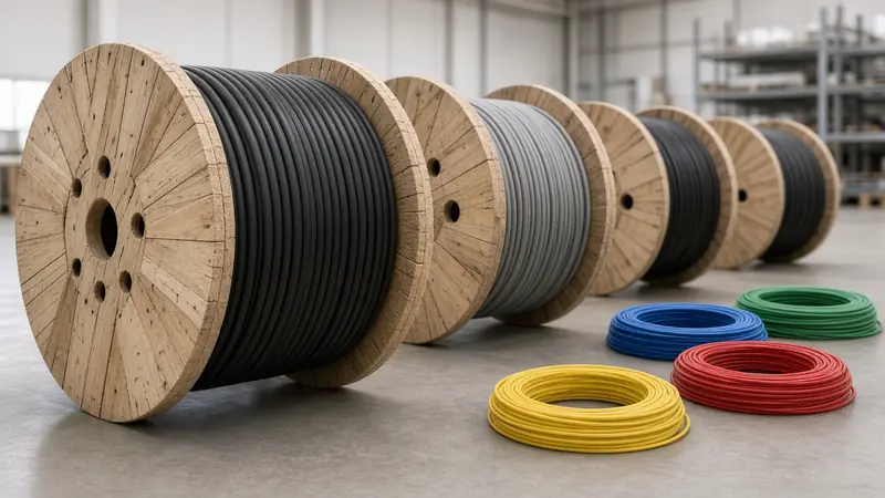 Cable drums (illustrative)
