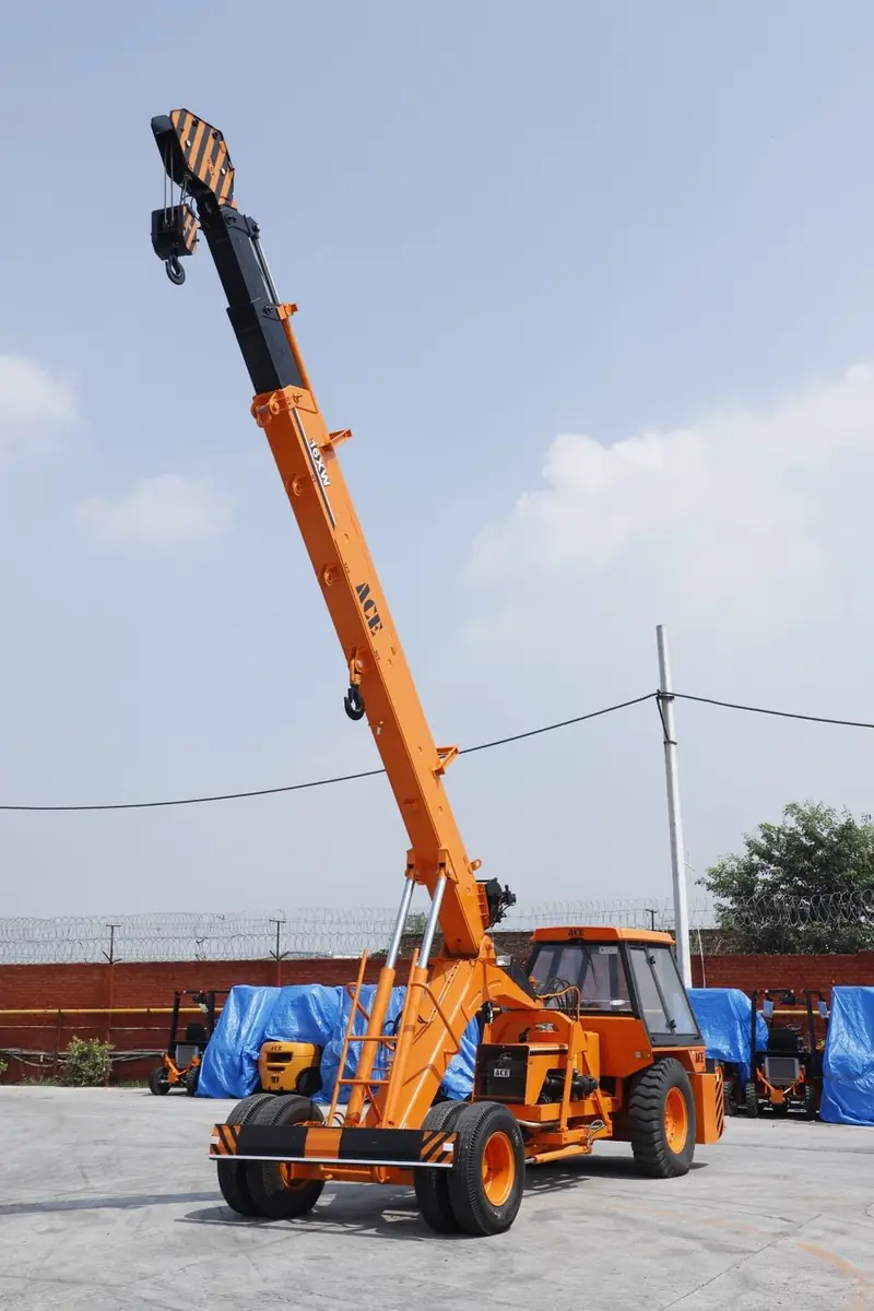 Crane on site